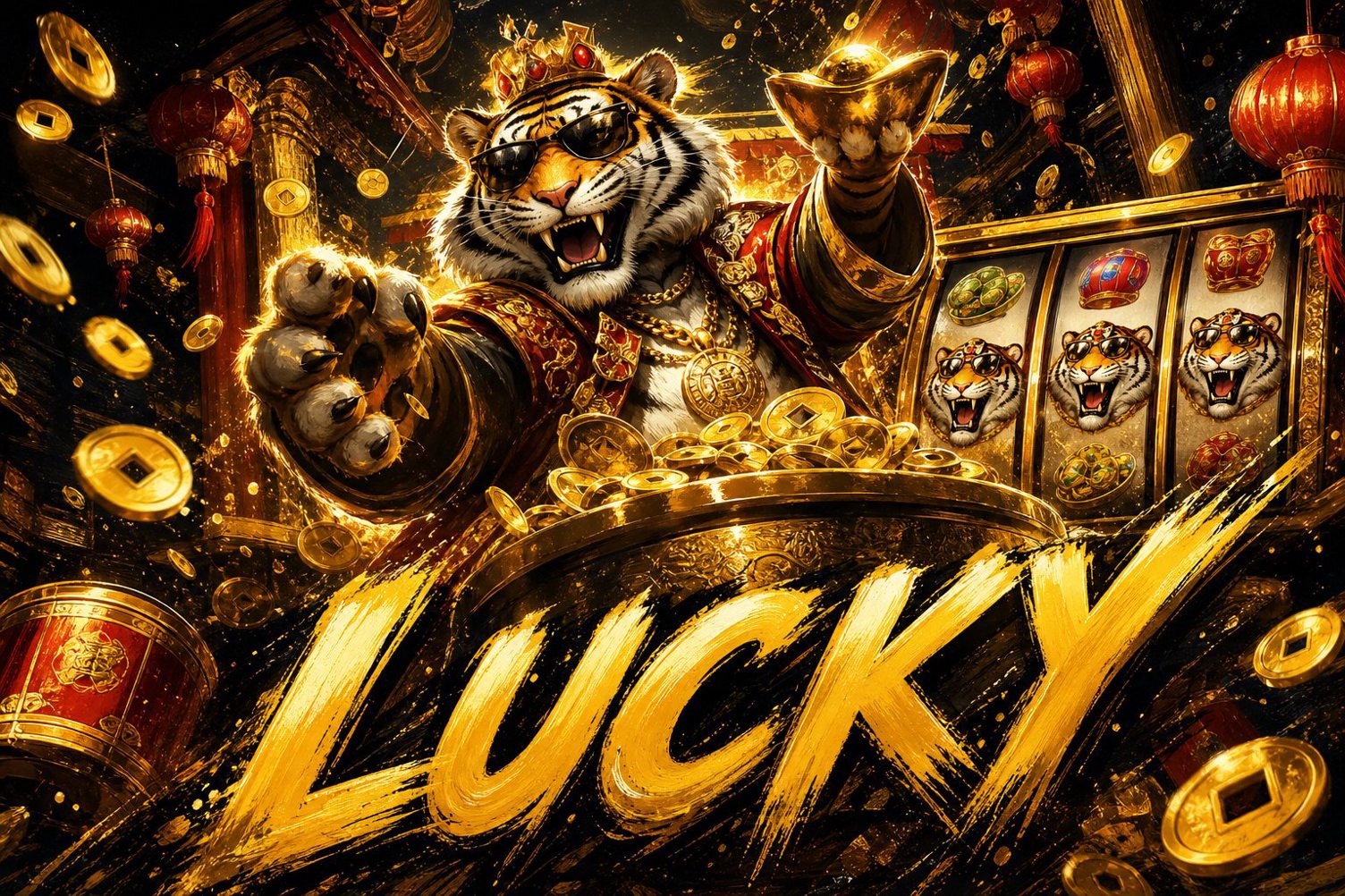 Màn hình đăng ký tài khoản LUCKY và quà chào mừng người chơi mới