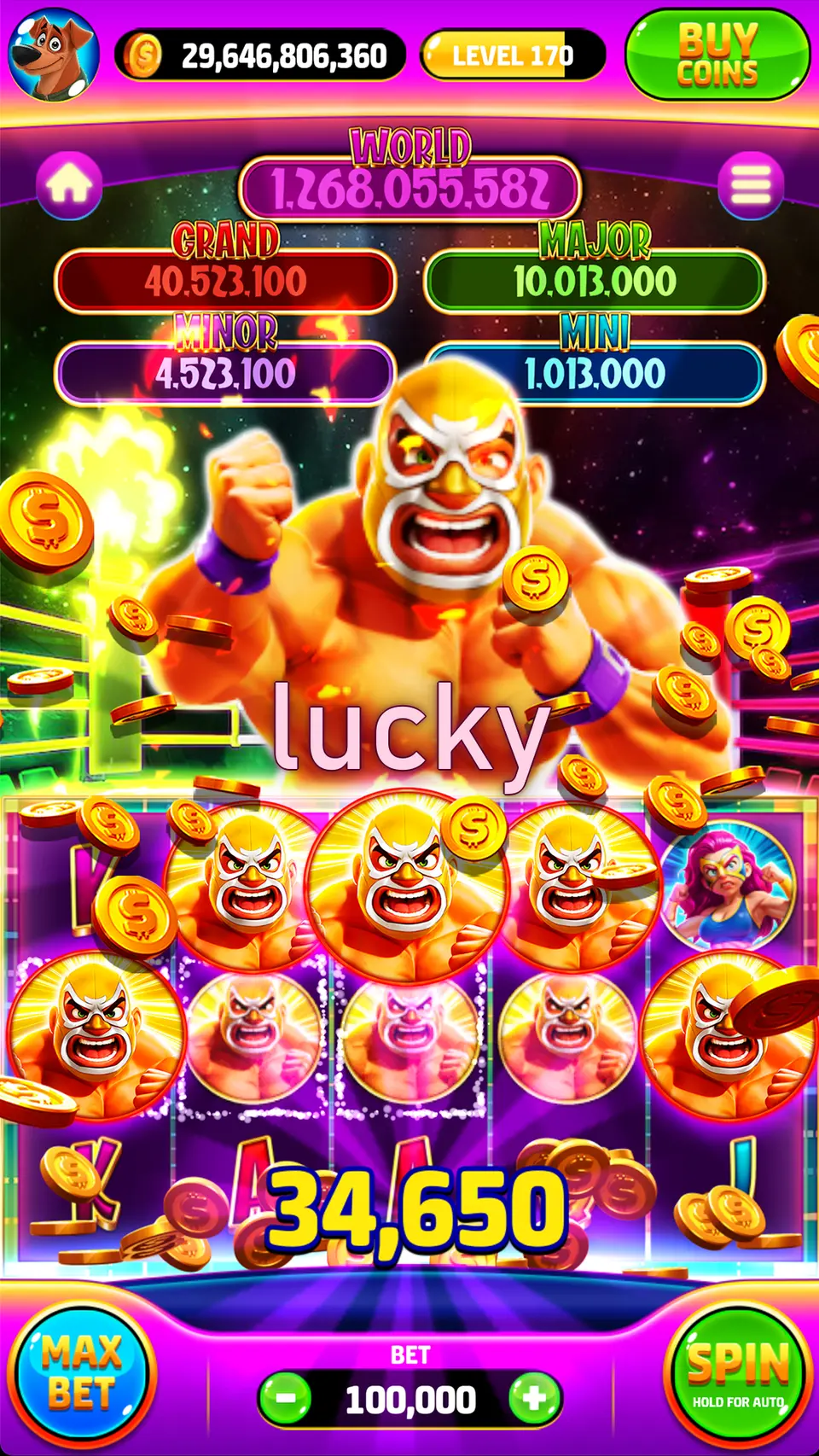 lucky Đăng nhập