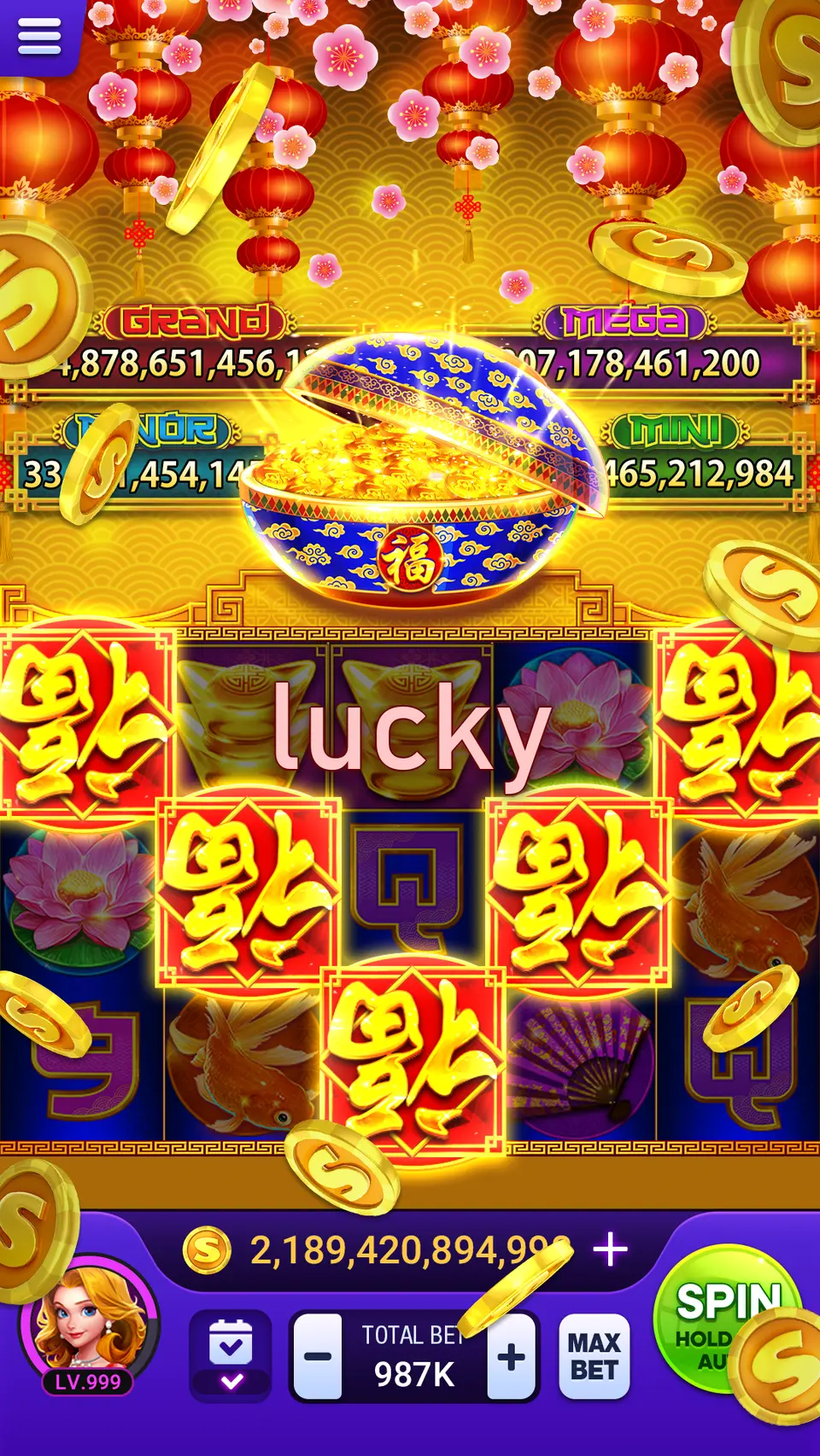 lucky Ảnh chụp màn hình Chính thức APK